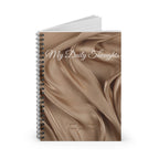 Elegant Ruled Spiral Notebook - "My Daily Thoughts" for Creative Journaling